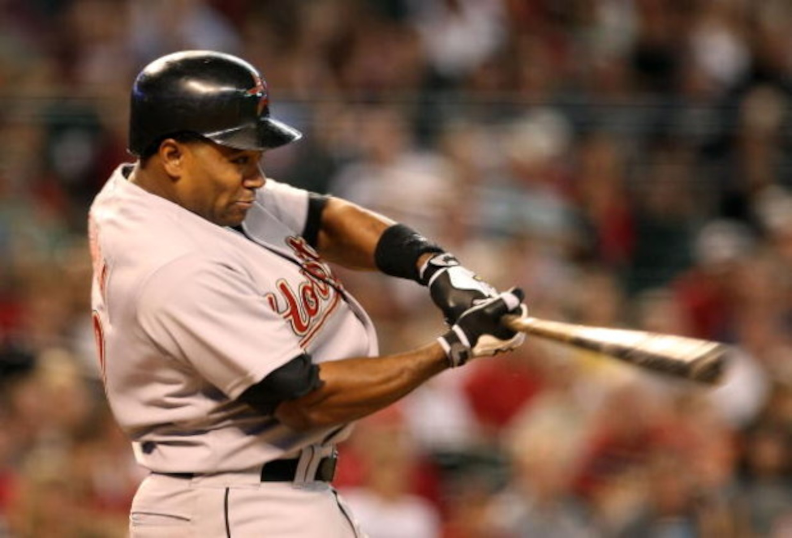 PHOENIX - JUNE 14: Miguel Tejada #10 of the Houston Astros hits a RBI ground out against the Arizona Diamondbacks during the seventh inning of the major league baseball game at Chase Field on June 14, 2009 in Phoenix, Arizona. (Photo by Christian Peters PHOENIX - JUNE 14: Miguel Tejada #10 of the Houston Astros hits a RBI ground out against the Arizona Diamondbacks during the seventh inning of the major league baseball game at Chase Field on June 14, 2009 in Phoenix, Arizona. (Photo by Christian Peters