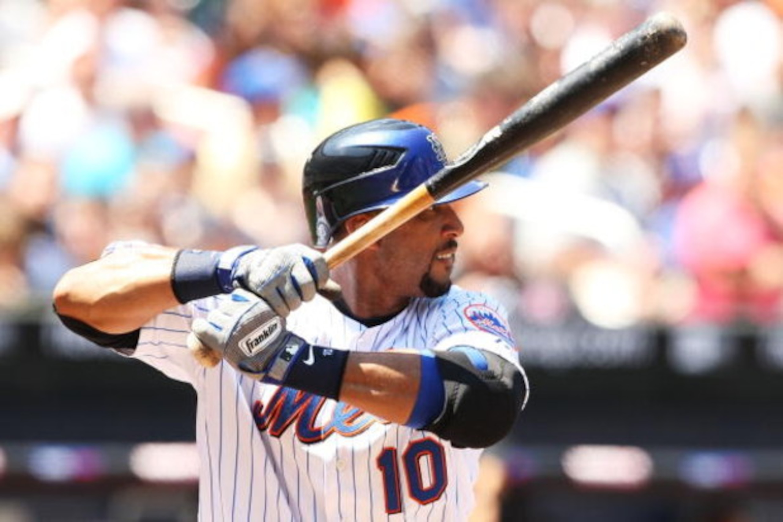 NEW YORK - MAY 31:  Gary Sheffield #10 of the New York Mets in action against  the Florida Marlins during their game on May 31, 2009 at Citi Field in the Flushing neighborhood of the Queens borough of New York City.  (Photo by Al Bello/Getty Images)