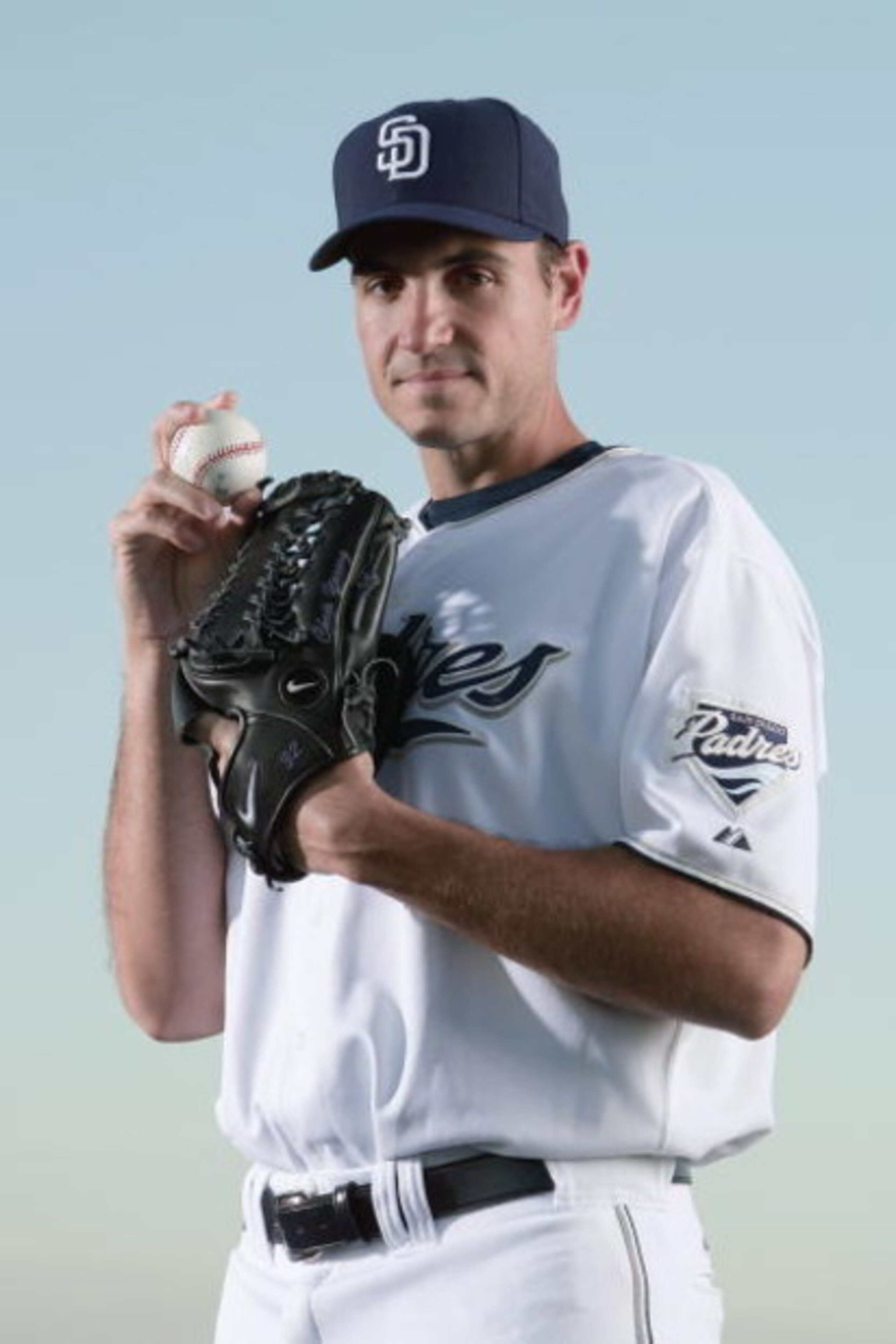 PEORIA, AZ - FEBRUARY 24:  Chris Young #32 of the San Diego Padres poses during photo day at Peoria Stadium on February 24, 2009 in Peoria, Arizona. (Photo by Donald Miralle/Getty Images)