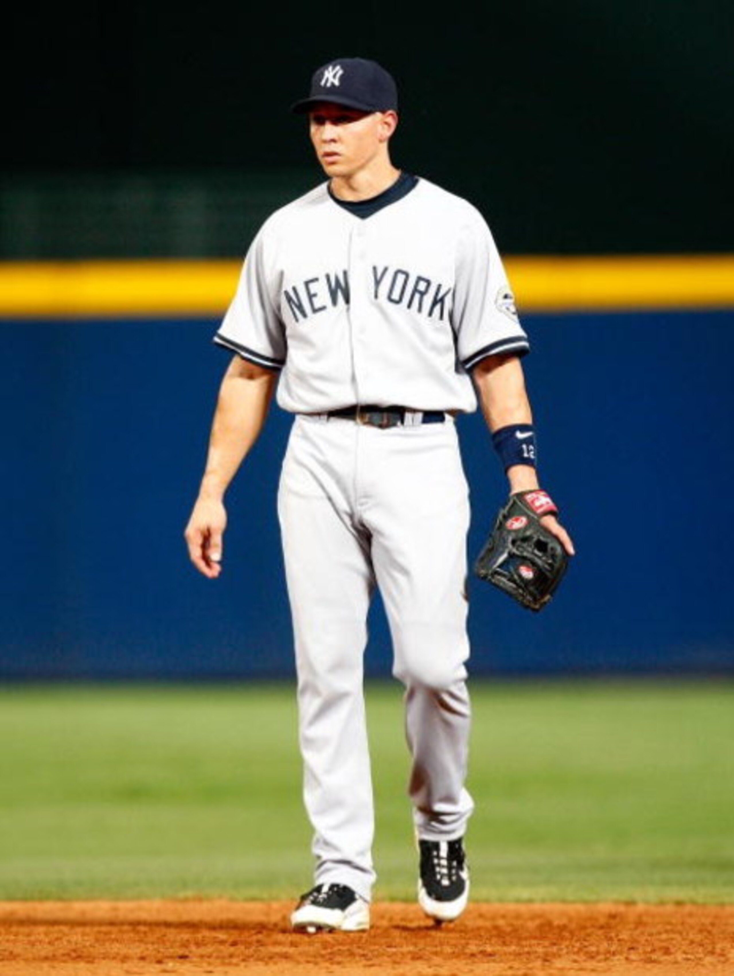ATLANTA - JUNE 25:  Cody Ransom #12 of the New York Yankees against the Atlanta Braves at Turner Field on June 25, 2009 in Atlanta, Georgia.  (Photo by Kevin C. Cox/Getty Images)