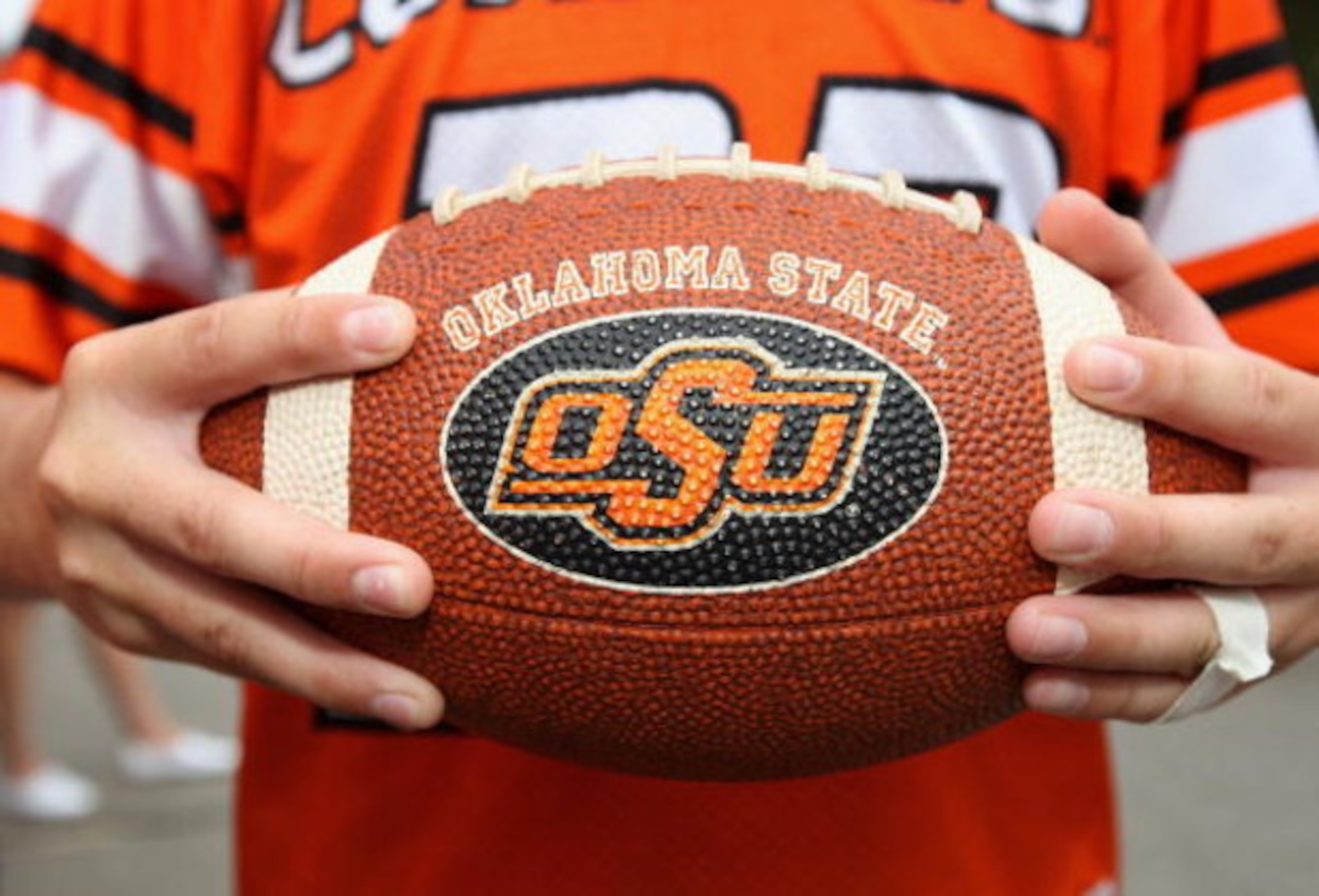 STILLWATER, OK - SEPTEMBER 05:  General view of a Oklahoma State Cowboys football before the college football game against the Georgia Bulldogs at Boone Pickens Stadium on September 5, 2009 in Stillwater, Oklahoma.  The Cowboys defeated the Bulldogs 24-10