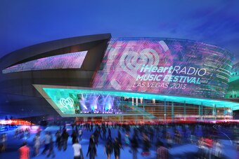 An artist's rendering of the MGM-AEG arena project in Las Vegas.