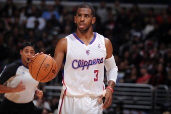 LOS ANGELES, CA - JANUARY 1: Chris Paul #3 of the Los Angeles Clippers during a game against the Charlotte Bobcats at STAPLES Center on January 1, 2013 in Los Angeles, California. NOTE TO USER: User expressly acknowledges and agrees that, by downloading a LOS ANGELES, CA - JANUARY 1: Chris Paul #3 of the Los Angeles Clippers during a game against the Charlotte Bobcats at STAPLES Center on January 1, 2013 in Los Angeles, California. NOTE TO USER: User expressly acknowledges and agrees that, by downloading a