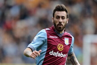 HULL, ENGLAND - OCTOBER 05: Antonio Luna of Aston Villa during the Barclays Premier League match between Hull City and Aston Villa at KC Stadium on October 5, 2013 in Hull, England. (Photo by Tony Marshall/Getty Images) HULL, ENGLAND - OCTOBER 05: Antonio Luna of Aston Villa during the Barclays Premier League match between Hull City and Aston Villa at KC Stadium on October 5, 2013 in Hull, England. (Photo by Tony Marshall/Getty Images)