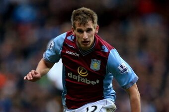 BIRMINGHAM, ENGLAND - DECEMBER 15: Marc Albrighton of Aston Villa in action during the Barclays Premier League match between Aston Villa and Manchester United at Villa Park on December 15, 2013 in Birmingham, England. (Photo by Richard Heathcote/Getty I BIRMINGHAM, ENGLAND - DECEMBER 15: Marc Albrighton of Aston Villa in action during the Barclays Premier League match between Aston Villa and Manchester United at Villa Park on December 15, 2013 in Birmingham, England. (Photo by Richard Heathcote/Getty I