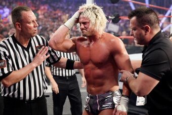 Dolph Ziggler after losing the world title to Alberto Del Rio.