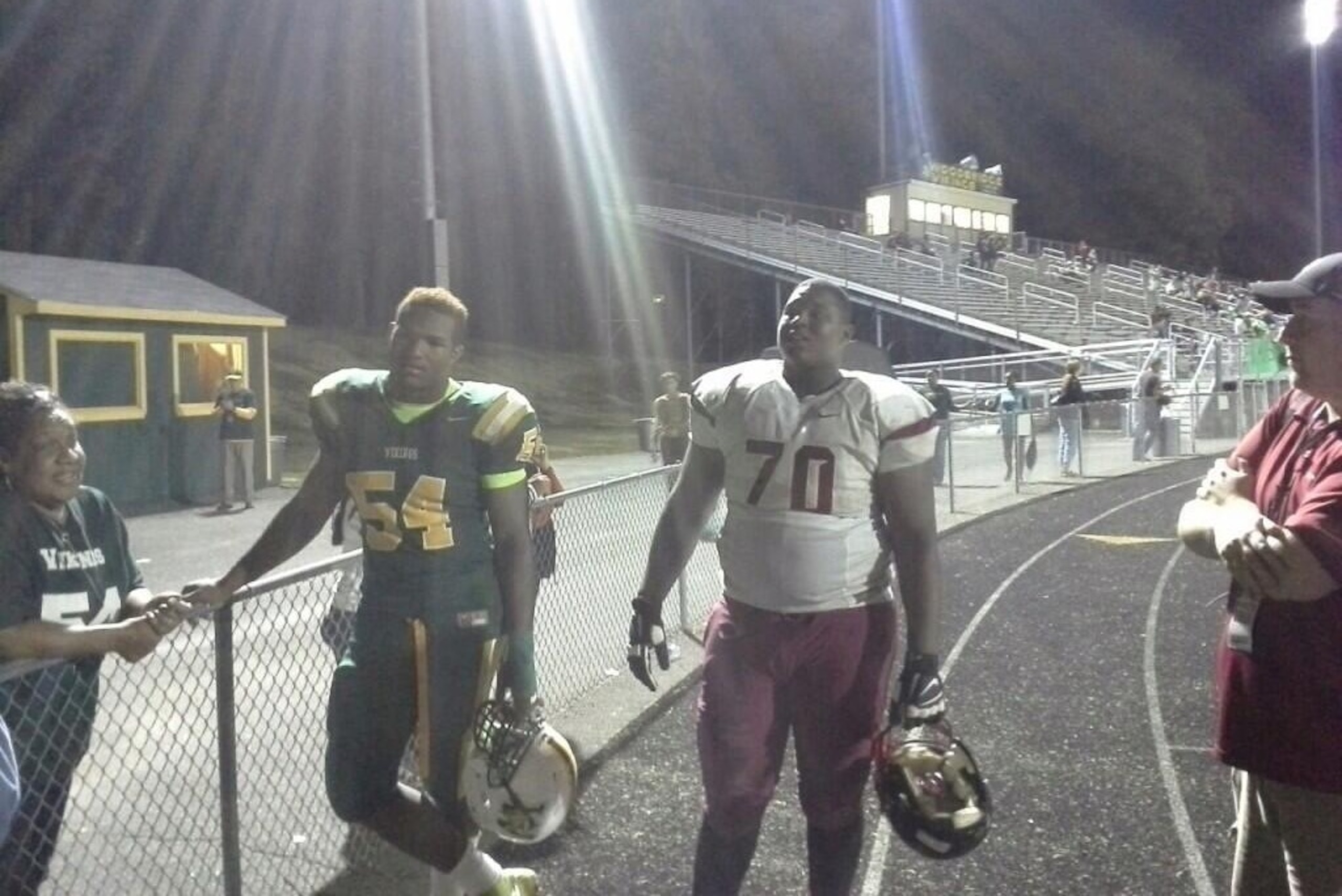 Da'Shawn Hand and Tim Settle