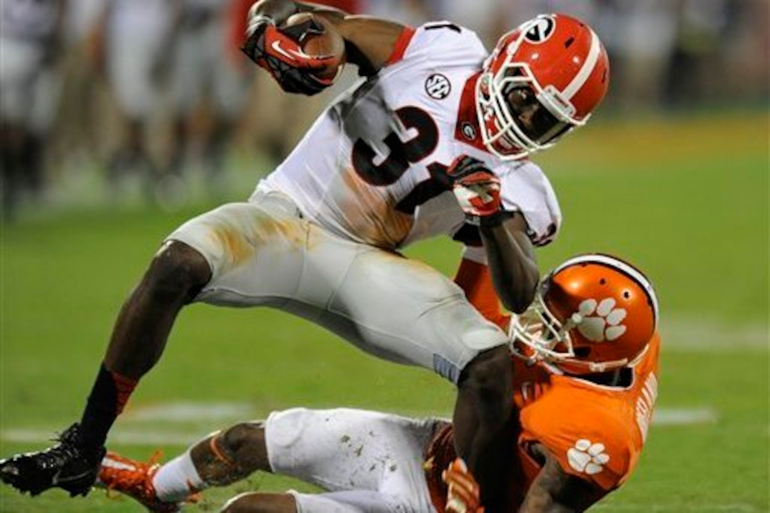 Clemson corner Bashaud Breeland caught pro scouts' attention with a standout junior year.