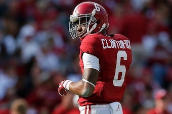TUSCALOOSA, AL - OCTOBER 26:  Ha Ha Clinton-Dix #6 of the Alabama Crimson Tide against the Tennessee Volunteers at Bryant-Denny Stadium on October 26, 2013 in Tuscaloosa, Alabama.  (Photo by Kevin C. Cox/Getty Images)