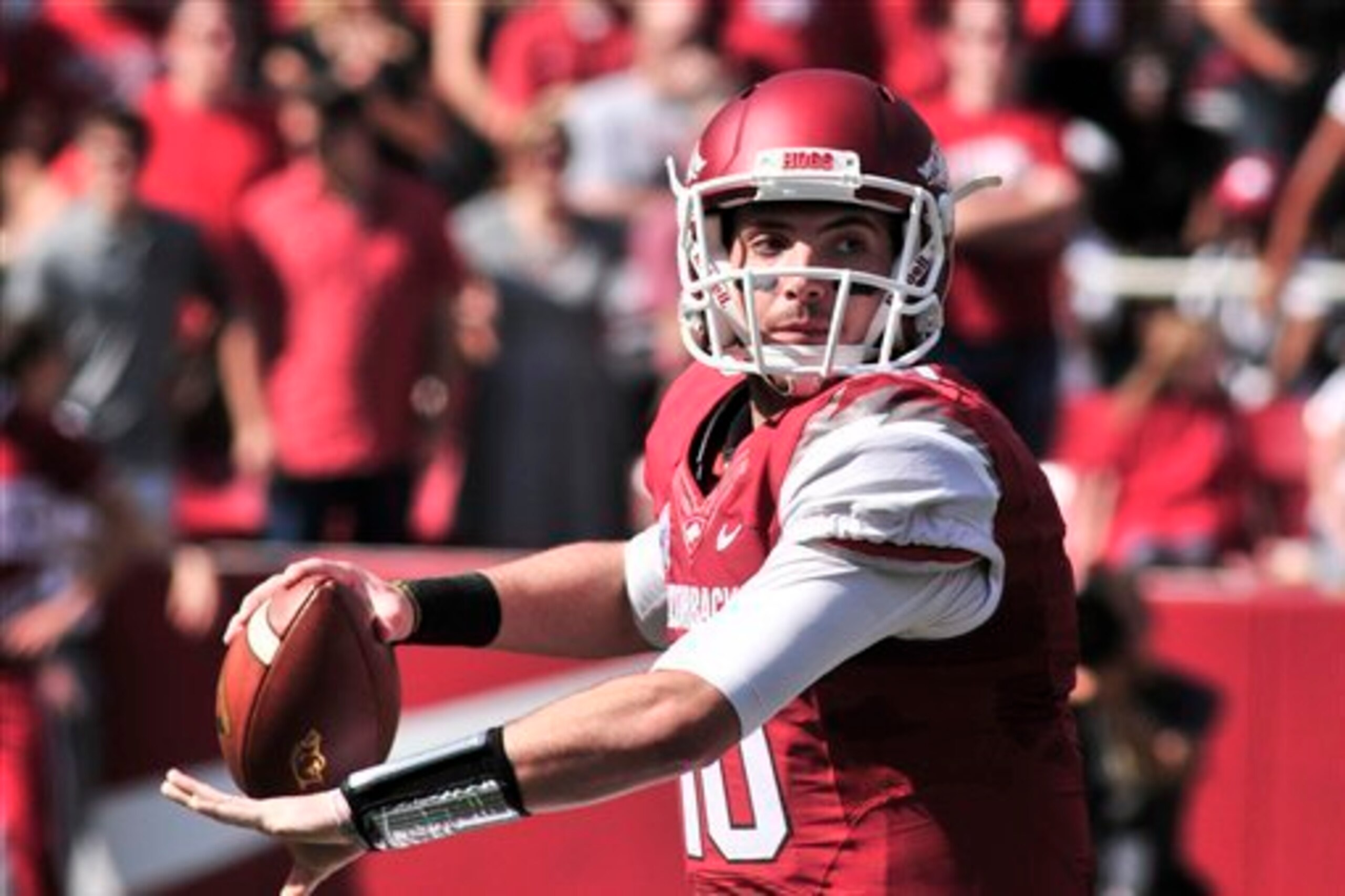 Arkansas QB Brandon Allen Arkansas QB Brandon Allen