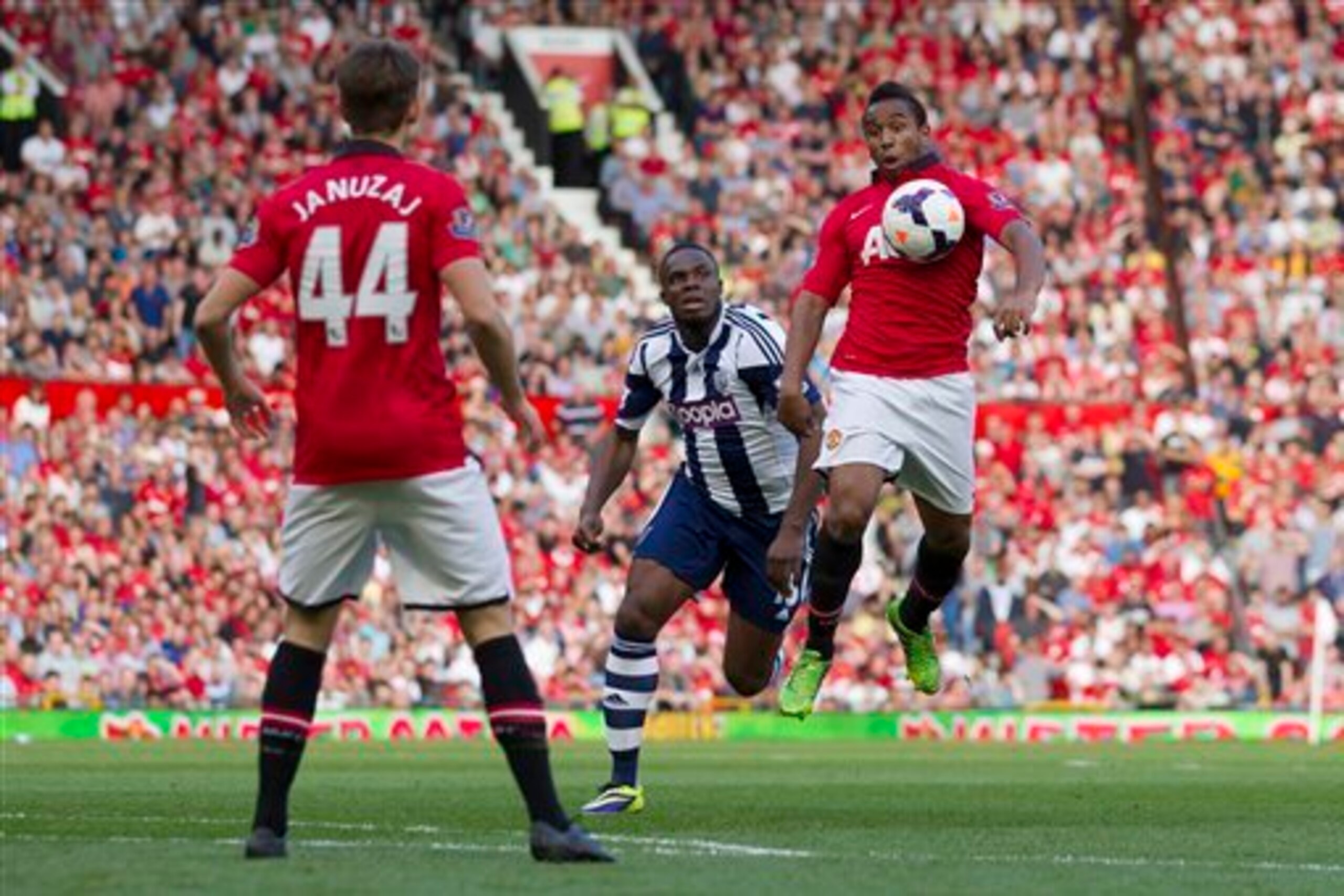 Anderson making a rare appearance earlier this season
