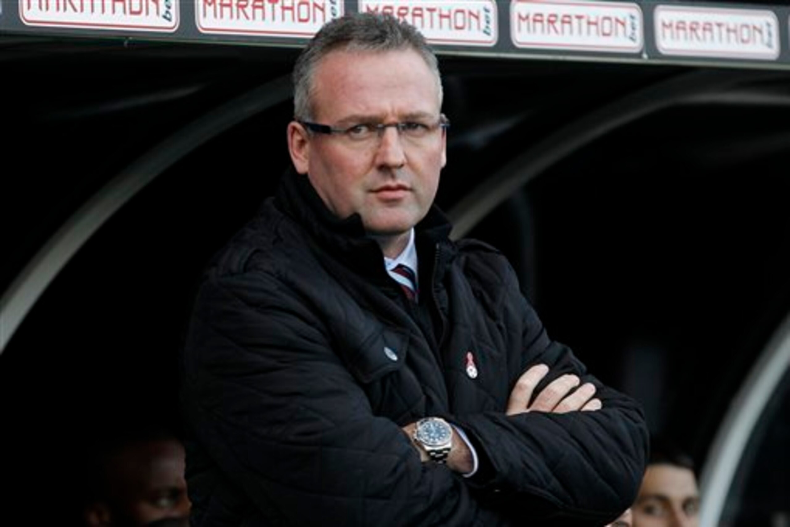 Aston Villa manager Paul Lambert.