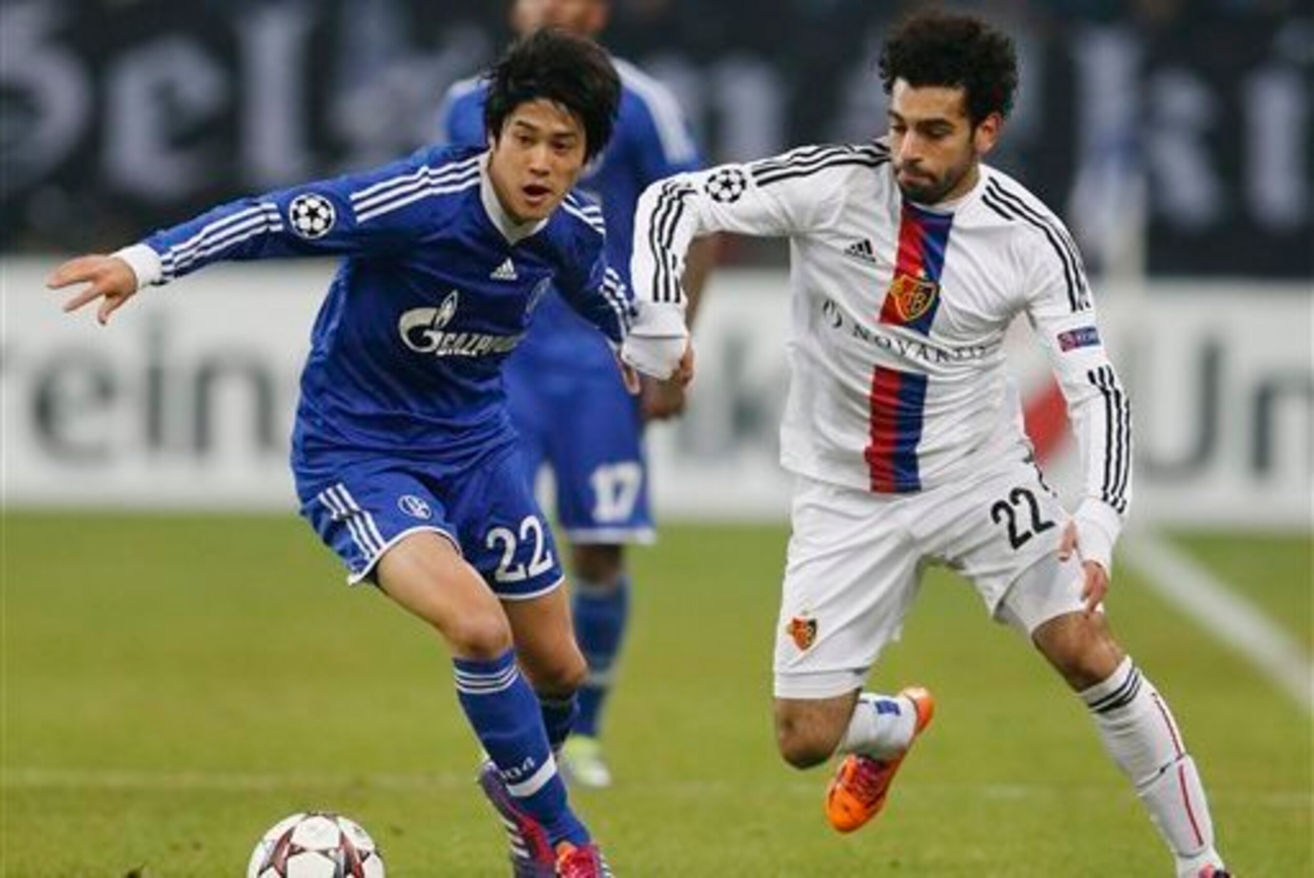 Salah (right) would be an excellent January addition for the Reds.