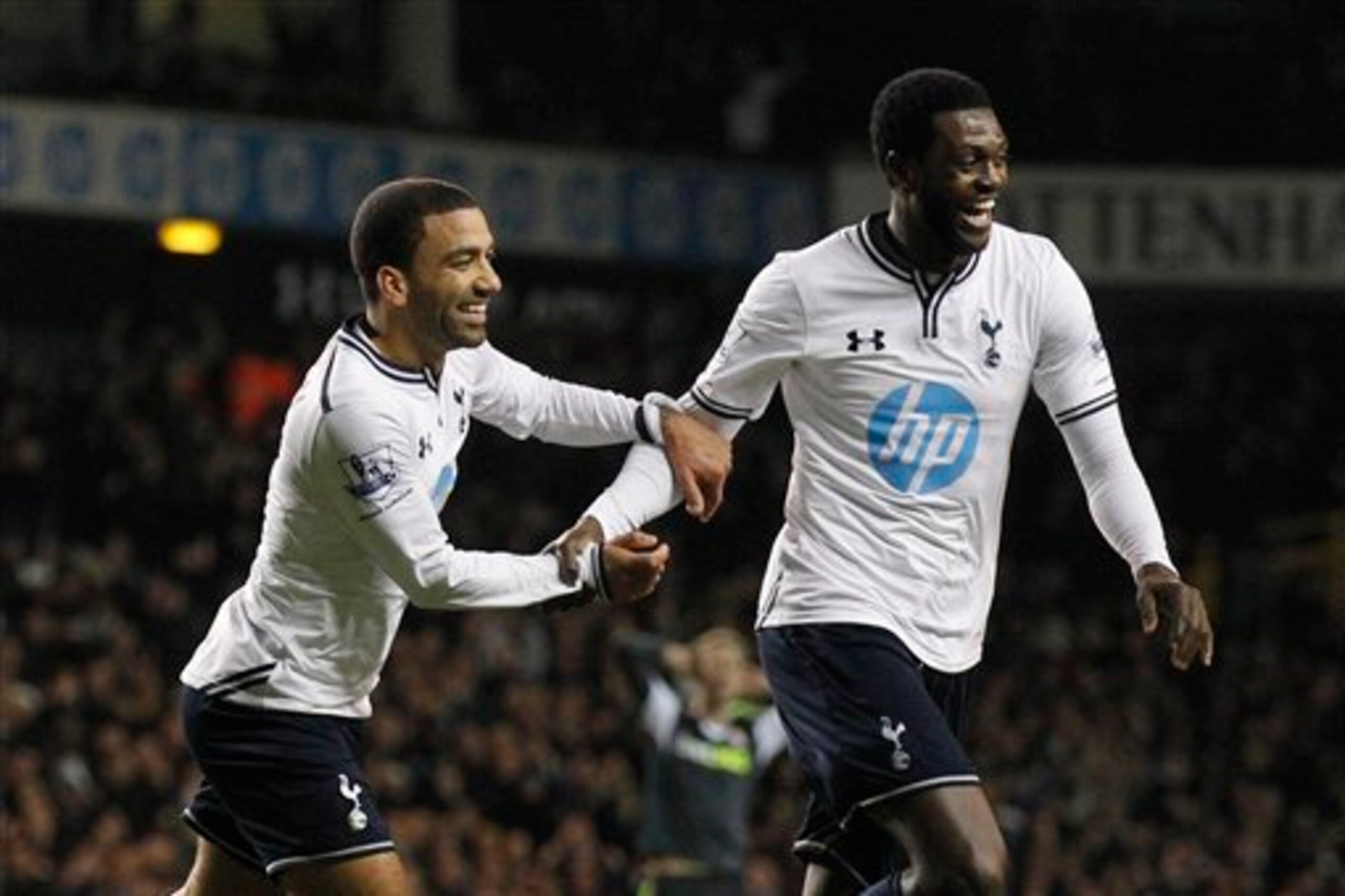 Emmanuel Adebayor looks set for a strong second half of the season following the sacking of Andre Villas-Boas
