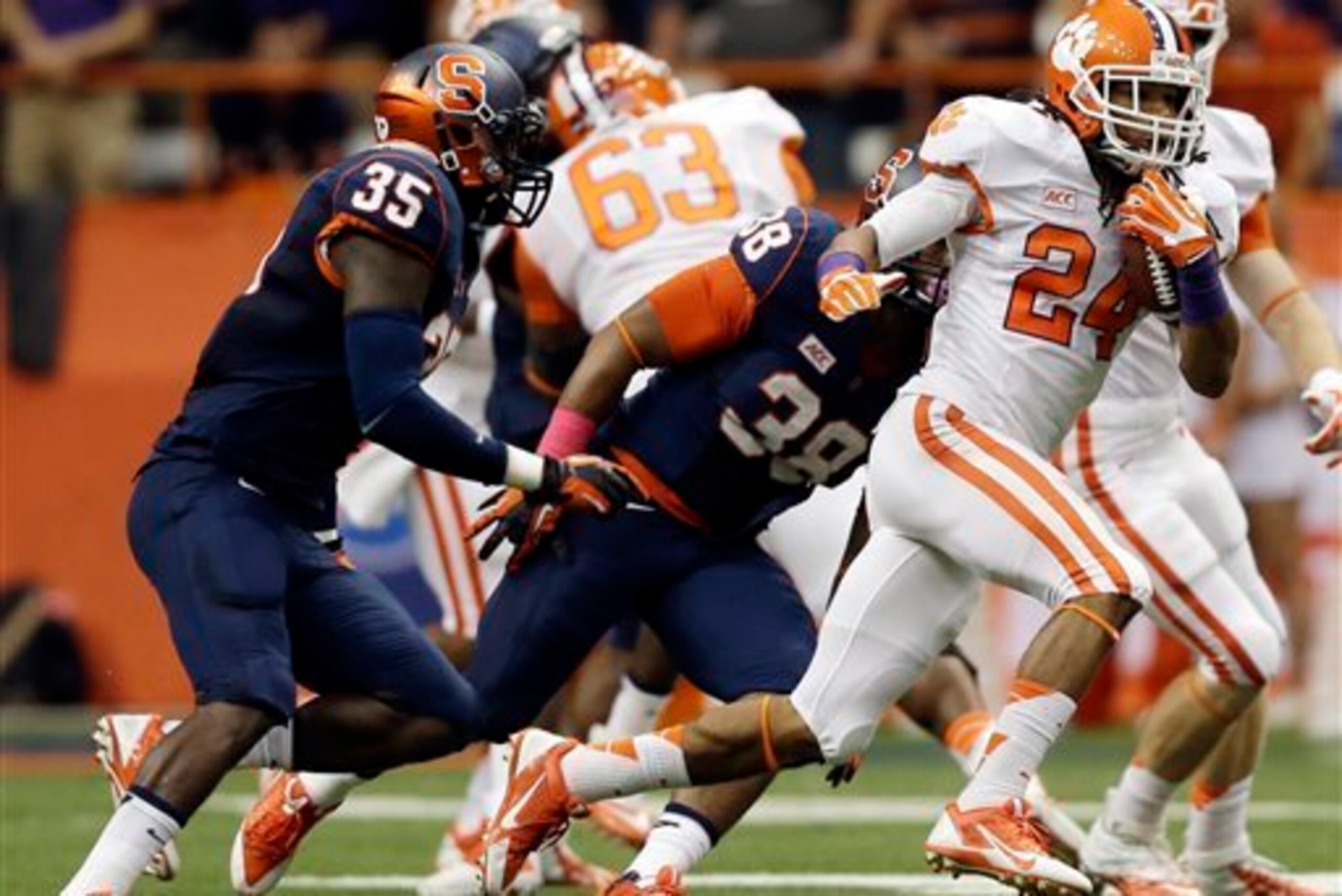 Is Zac Brooks Clemson's answer at tailback? It remains to be seen.