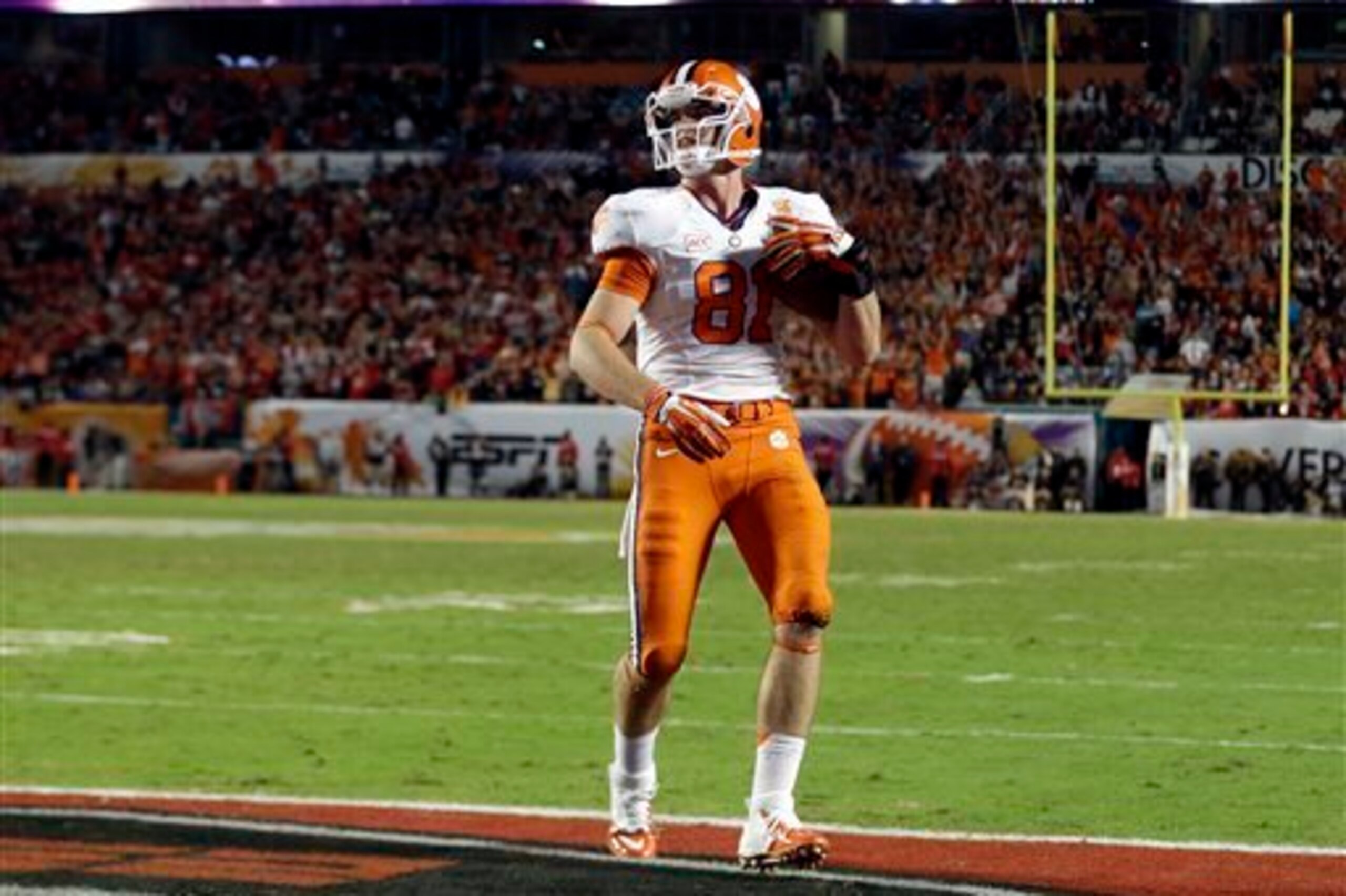 Stanton Seckinger capped an up-and-down 2013 with the Orange Bowl-winning touchdown.