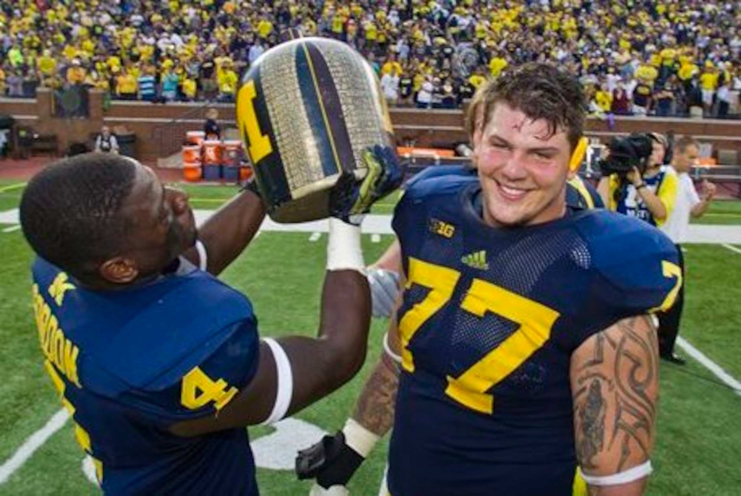Michigan looks to retain the little brown jug