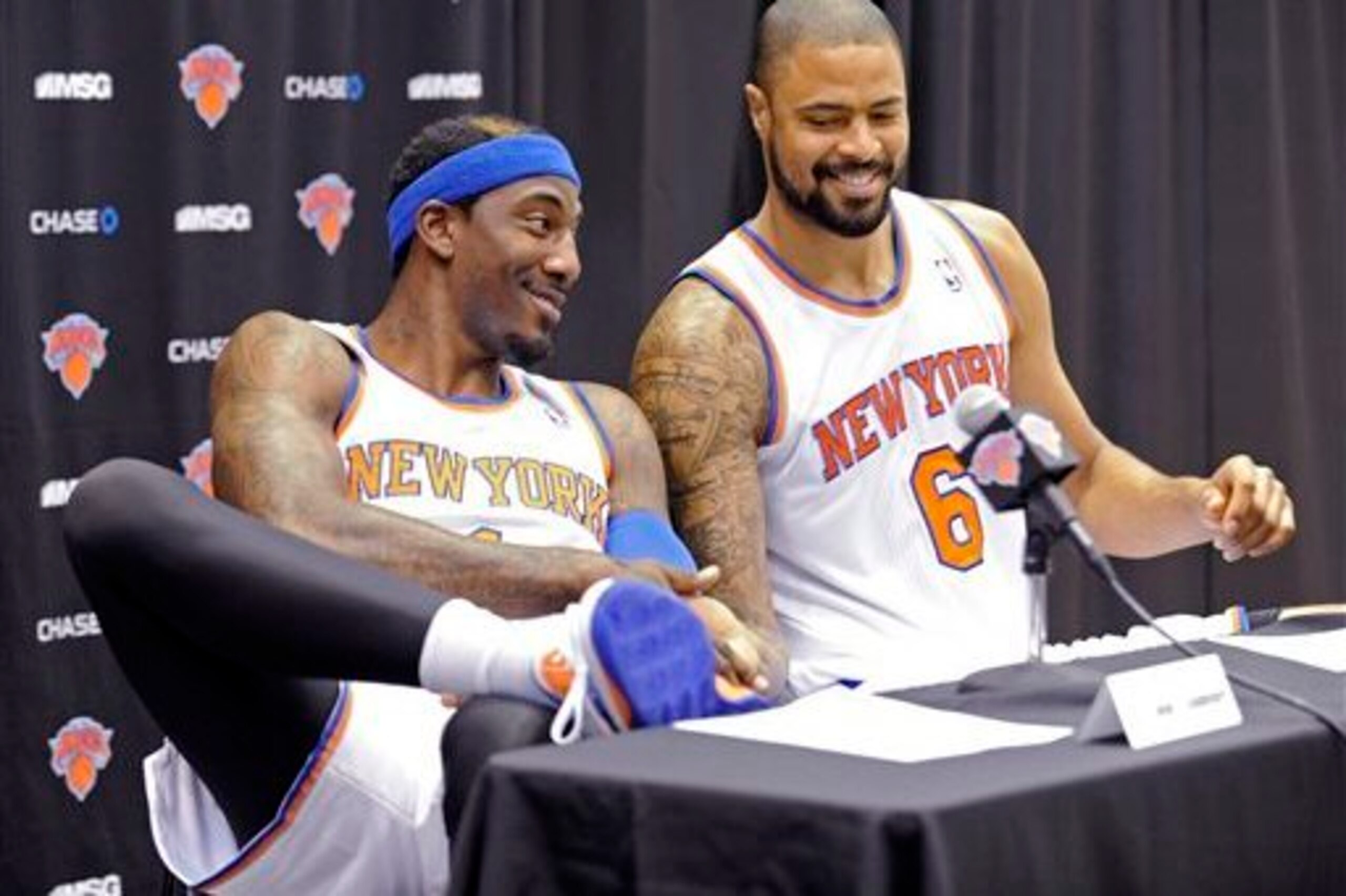 A not-so-dynamic duo. A not-so-dynamic duo.