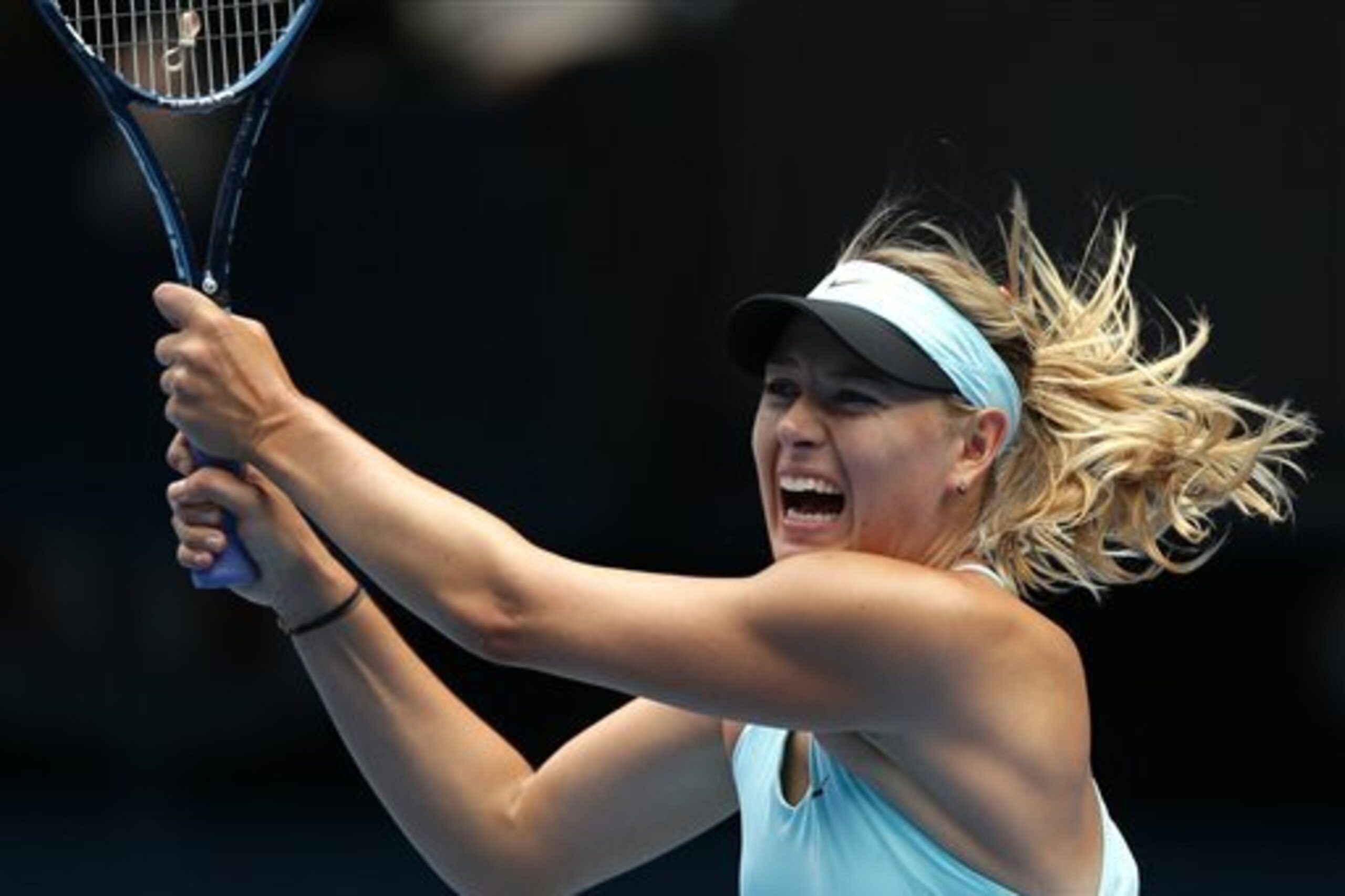 Maria Sharapova was knocked out of the Australian Open.