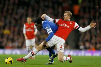 Mertesacker is the standout performer at the heart of the EPL's best defence.