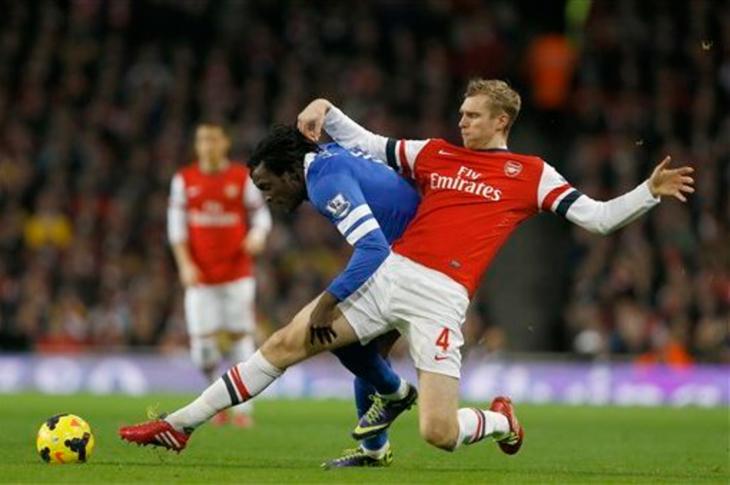 Mertesacker is the standout performer at the heart of the EPL's best defence.