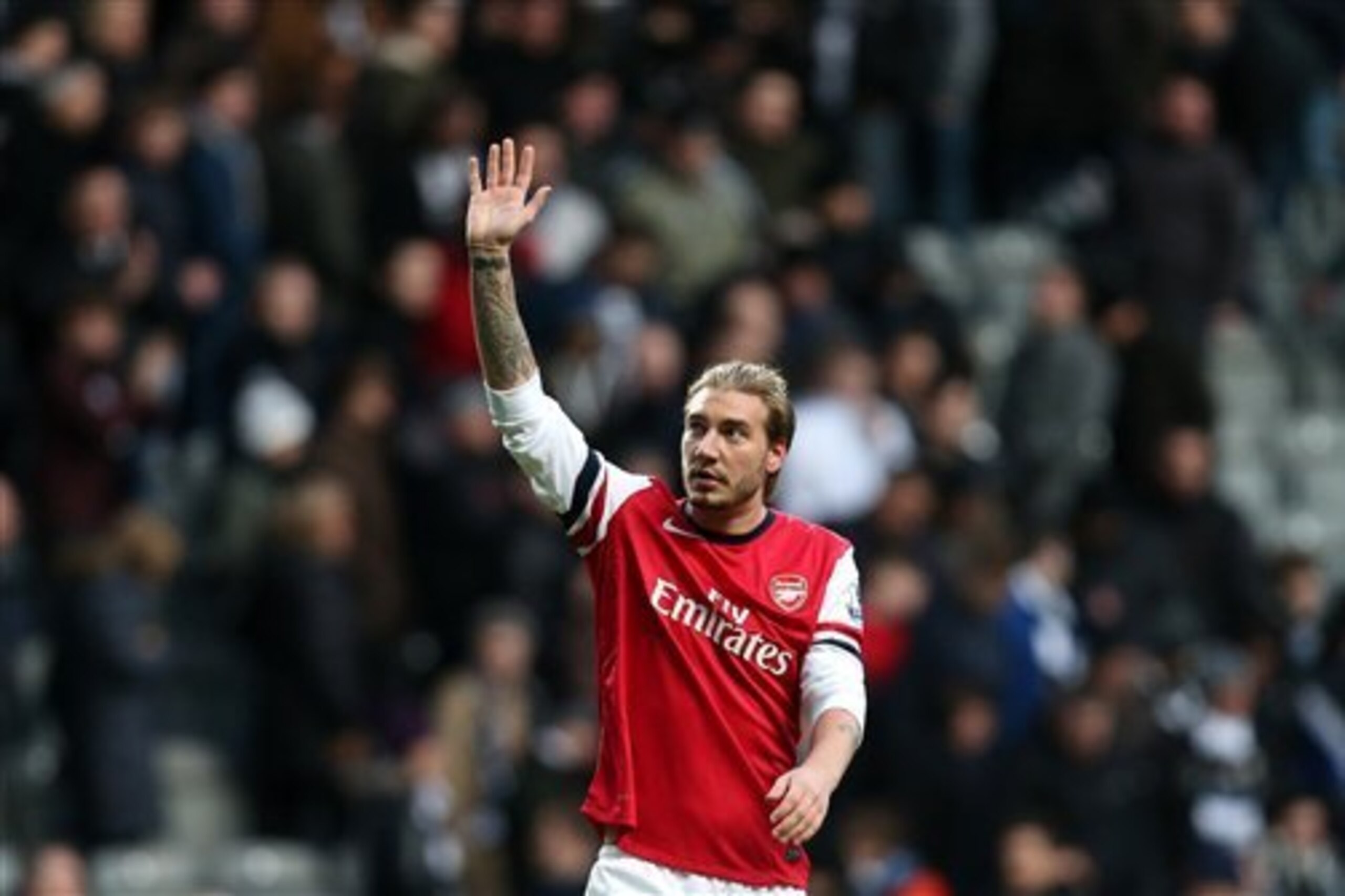 Bendtner has been in surprisingly strong form this season.