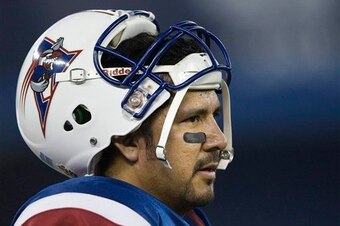Calvillo retires as the all-time leading passer in pro football history.