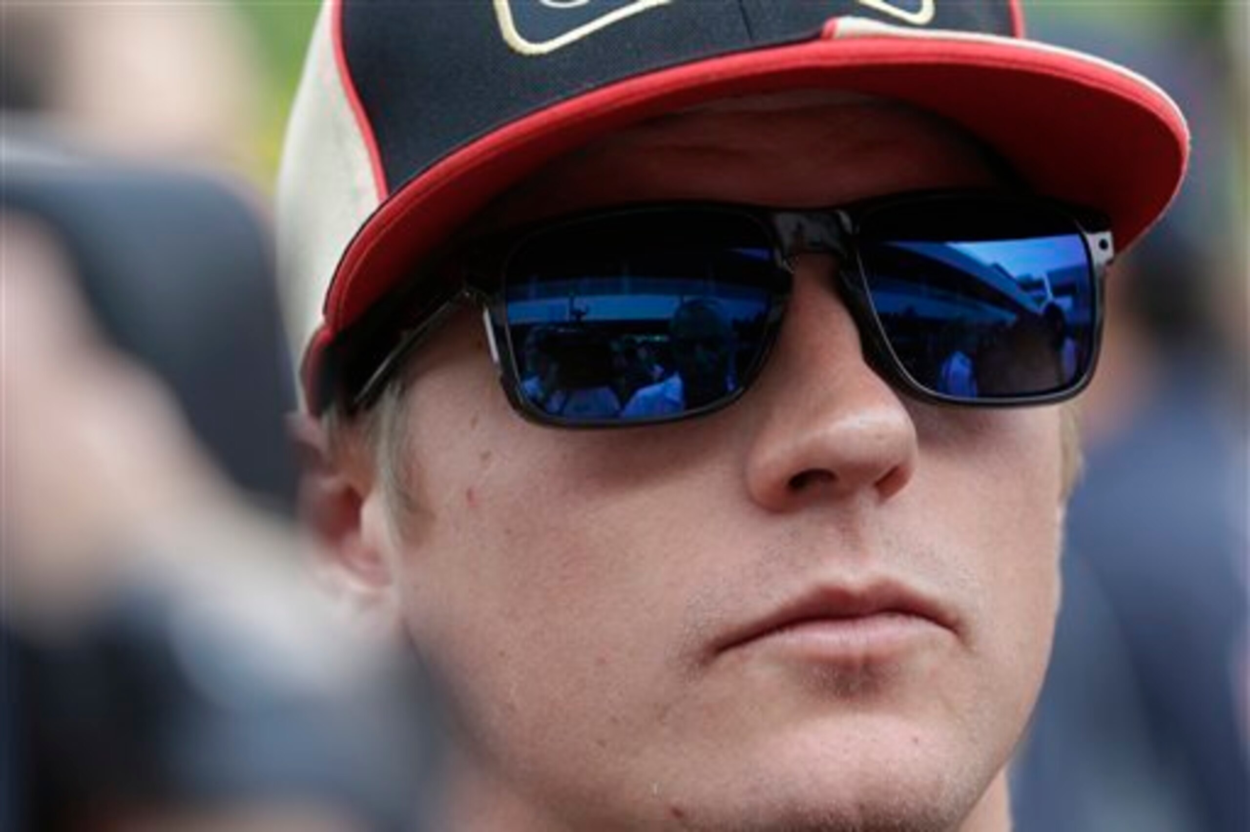 Former World Champion Kimi Raikkonen will be back in Ferrari red this season. Former World Champion Kimi Raikkonen will be back in Ferrari red this season.