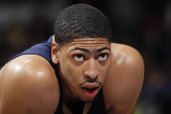SACRAMENTO, CA - DECEMBER 23: Anthony Davis #23 of the New Orleans Pelicans in a game against the Sacramento Kings on December 23, 2013 at Sleep Train Arena in Sacramento, California. NOTE TO USER: User expressly acknowledges and agrees that, by downloadi