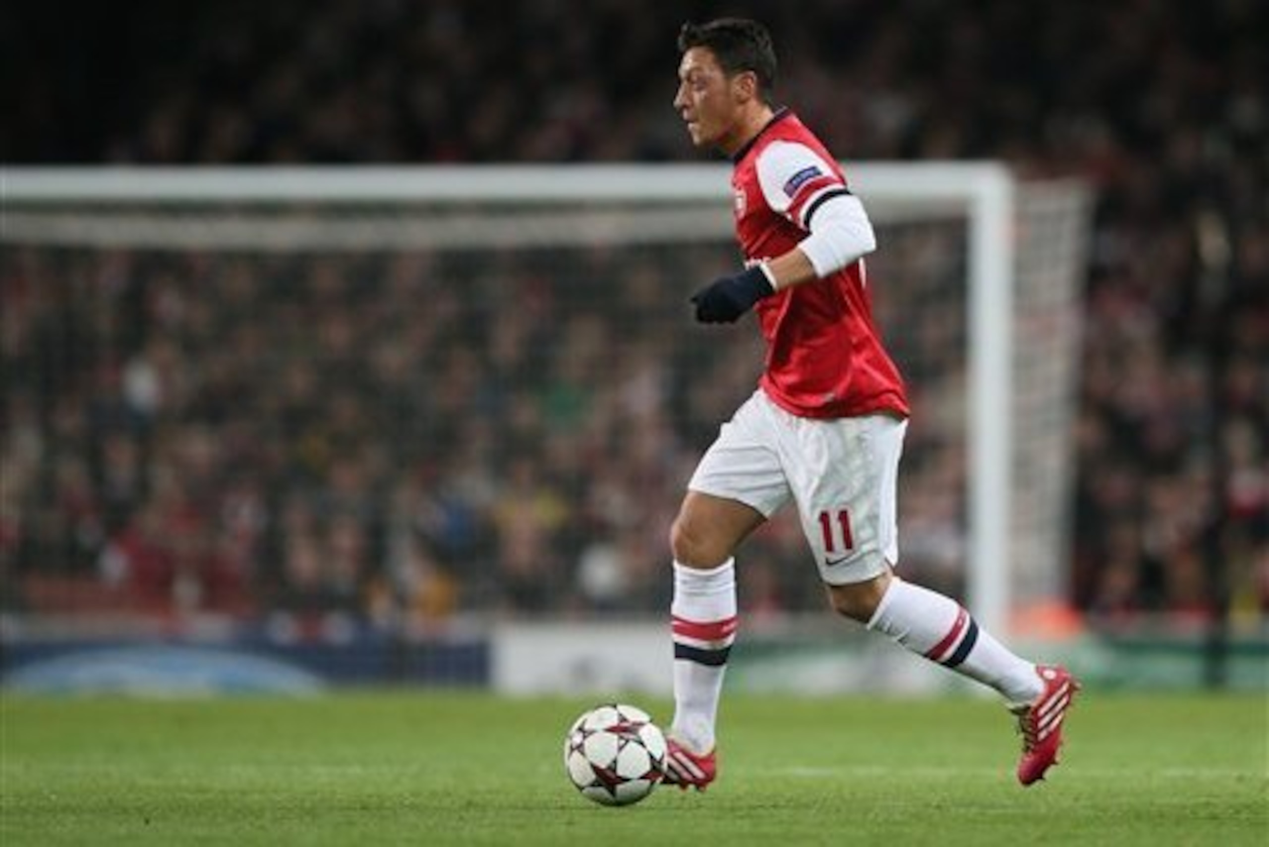 Mesut Ozil became Arsena's record signing in September.