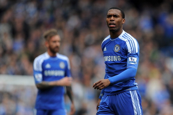 LONDON, ENGLAND - MARCH 18:  Daniel Sturridge of Chelsea looks on during the FA Cup sixth round match between Chelsea and Leicester City at Stamford Bridge on March 18, 2012 in London, England.  (Photo by Michael Regan/Getty Images)