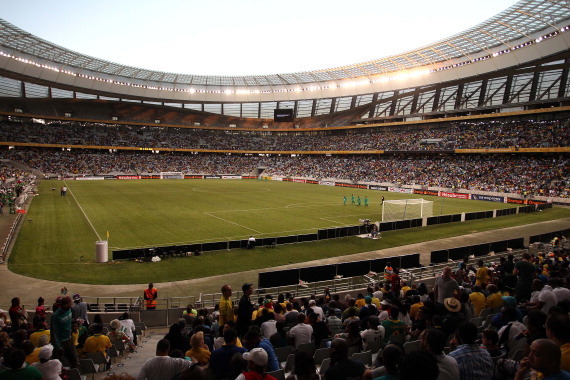 CAPE TOWN, SOUTH AFRICA - JANUARY 19:  A general view during the 2014 African Nations Championship match between South Africa and Nigeria at Cape Town Stadium on January 19, 2014 in Cape Town, South Africa. (Photo by Shaun Roy/Gallo Images/Getty Images)