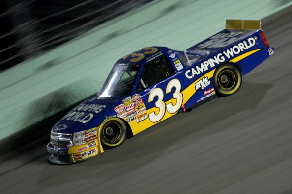 HOMESTEAD, FL - NOVEMBER 16:  Ron Hornaday Jr., driver of the #33 Camping World Chevrolet, drives during the NASCAR Craftsman Truck Series Ford 200 at Homestead-Miami Speedway on November 16, 2007 in Homestead, Florida.  (Photo by Todd Warshaw/Getty Image