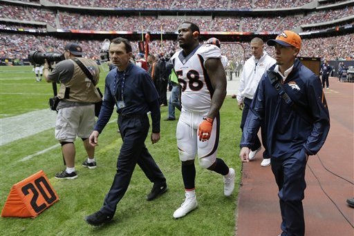 Von Miller's injury proved to be a catalyst for the Broncos' defense.