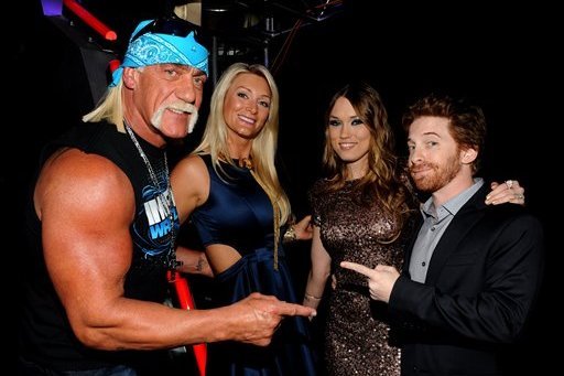 Hulk Hogan with Seth Green
