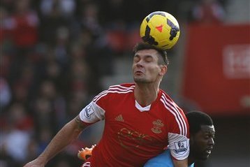 Before his recent injury, Dejan Lovren was the key man in Southampton's back four.