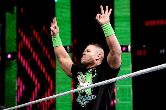 john cena at the royal rumble