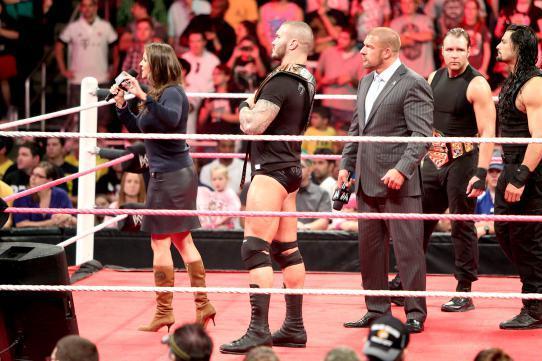 Orton with The Authority.