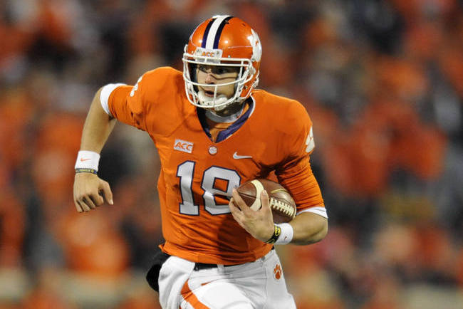Clemson QB Cole Stoudt