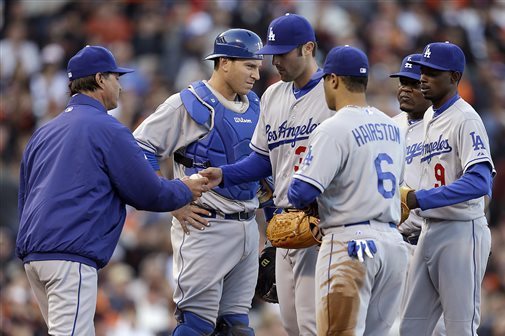 Despite starting 2013 with plenty of pitching, the Dodgers had to give the ball to—and take it away from—Matt Magill, who posted a 6.51 ERA in six starts.