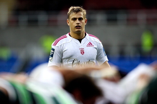 READING, ENGLAND - DECEMBER 08: Jules Plisson of Stade Francais looks on during the Amlin Challenge Cup match between London Irish and Stade Francais Paris at Madejski Stadium on December 8, 2013 in Reading, England. (Photo by Ben Hoskins/Getty Images)