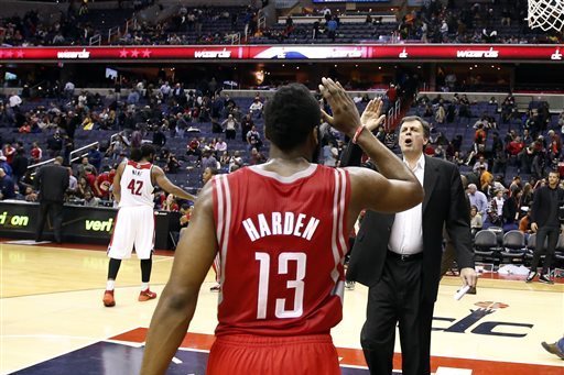 Kevin McHale and James Harden