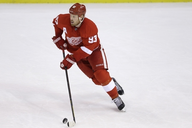 Johan Franzen has been his usual dominant self this season—when he's been healthy.