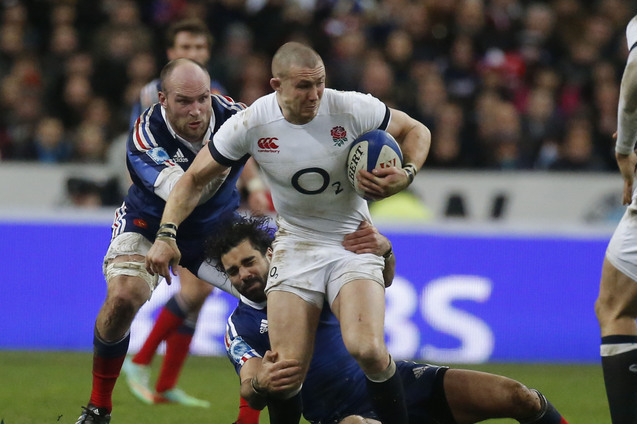 Mike Brown leads the England fightback.