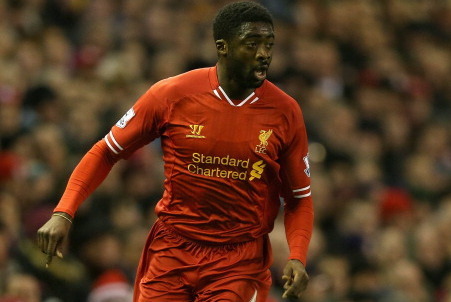 LIVERPOOL, ENGLAND - JANUARY 01:  Kolo Toure of Liverpool in action during the Barclays Premier League match between Liverpool and Hull City at Anfield on January 1, 2014 in Liverpool, England.  (Photo by Clive Brunskill/Getty Images)