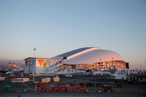 SOCHI, RUSSIA - FEBRUARY 02:  The Fisht Olympic Stadium is seen ahead of the Sochi 2014 Winter Olympics at Sochi Olympic Park on February 2, 2014 in Sochi, Russia.  (Photo by Joe Scarnici/Getty Images)