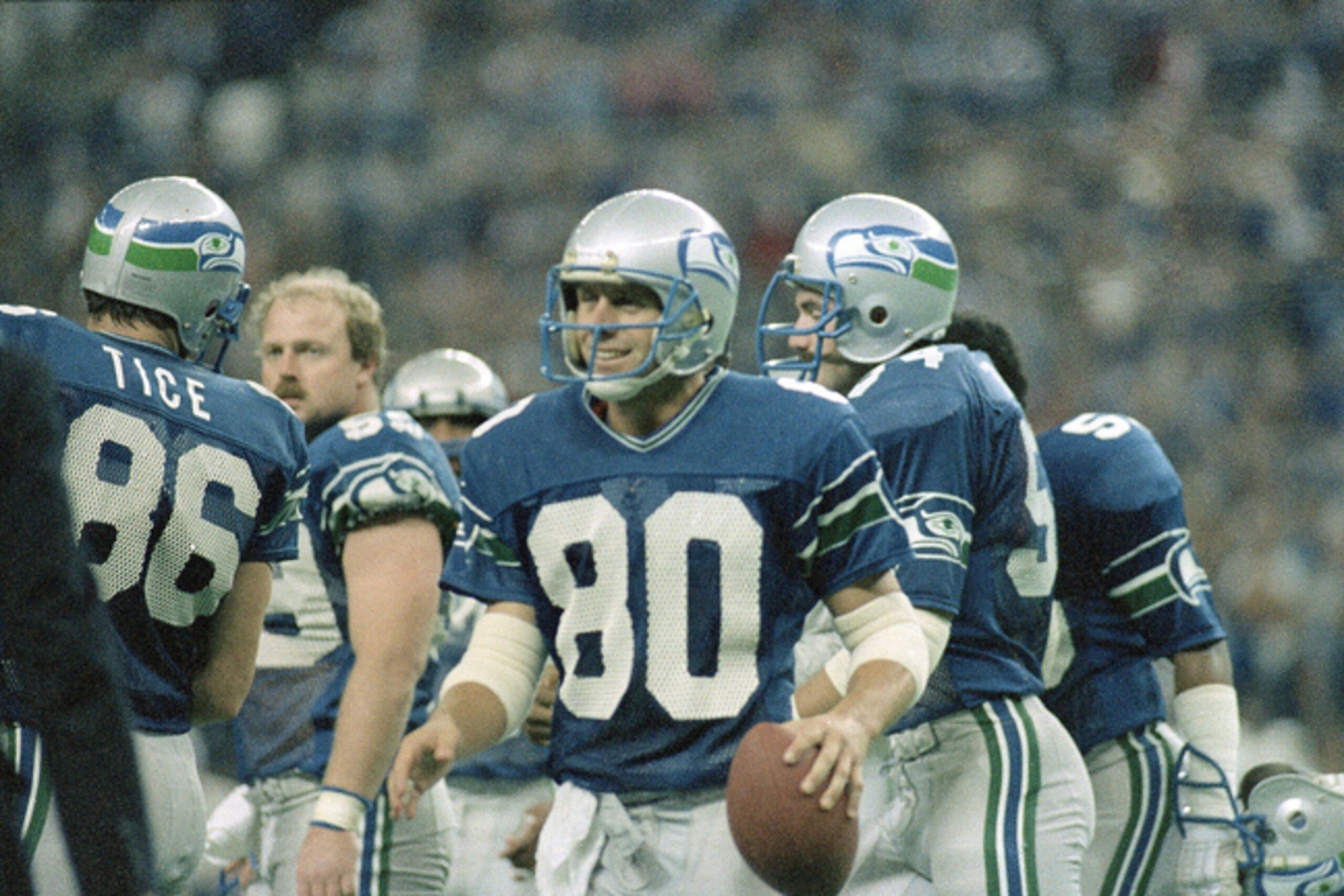 Steve Largent was the first Seahawk elected to the Pro Football Hall of Fame.
