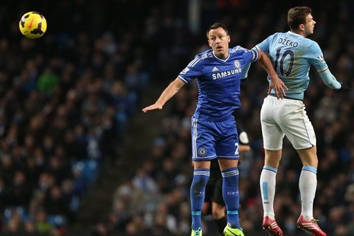 Dzeko and the ball never seemed to be working together in the Chelsea match.