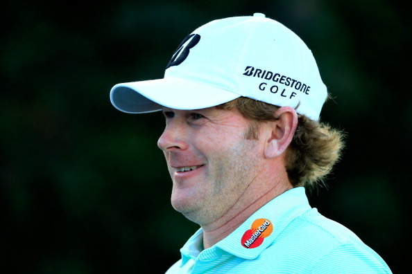 LAHAINA, HI - JANUARY 04:  Brandt Snedeker smiles during the second round of the Hyundai Tournament of Champions at the Plantation Course at Kapalua Golf Club on January 4, 2014 in Lahaina, Hawaii.  (Photo by Sam Greenwood/Getty Images)