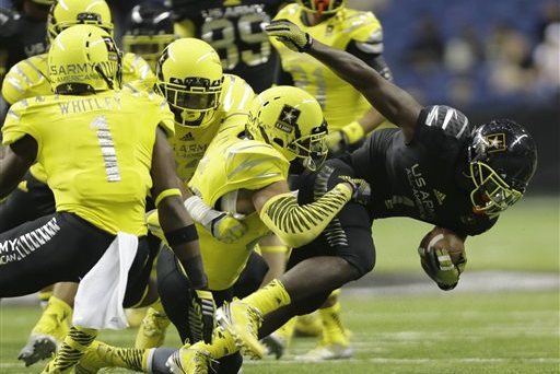 Nyles Morgan could be making plays like this for the Irish next season.